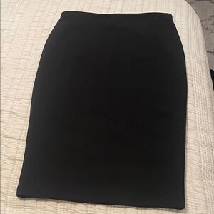 Vince Camuto Elegant Black Pencil Skirt